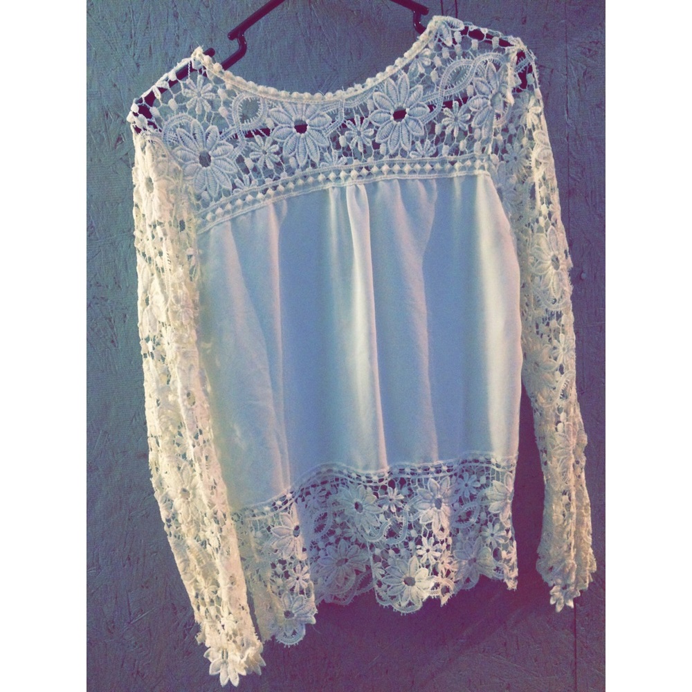 Lace top. Never worn.